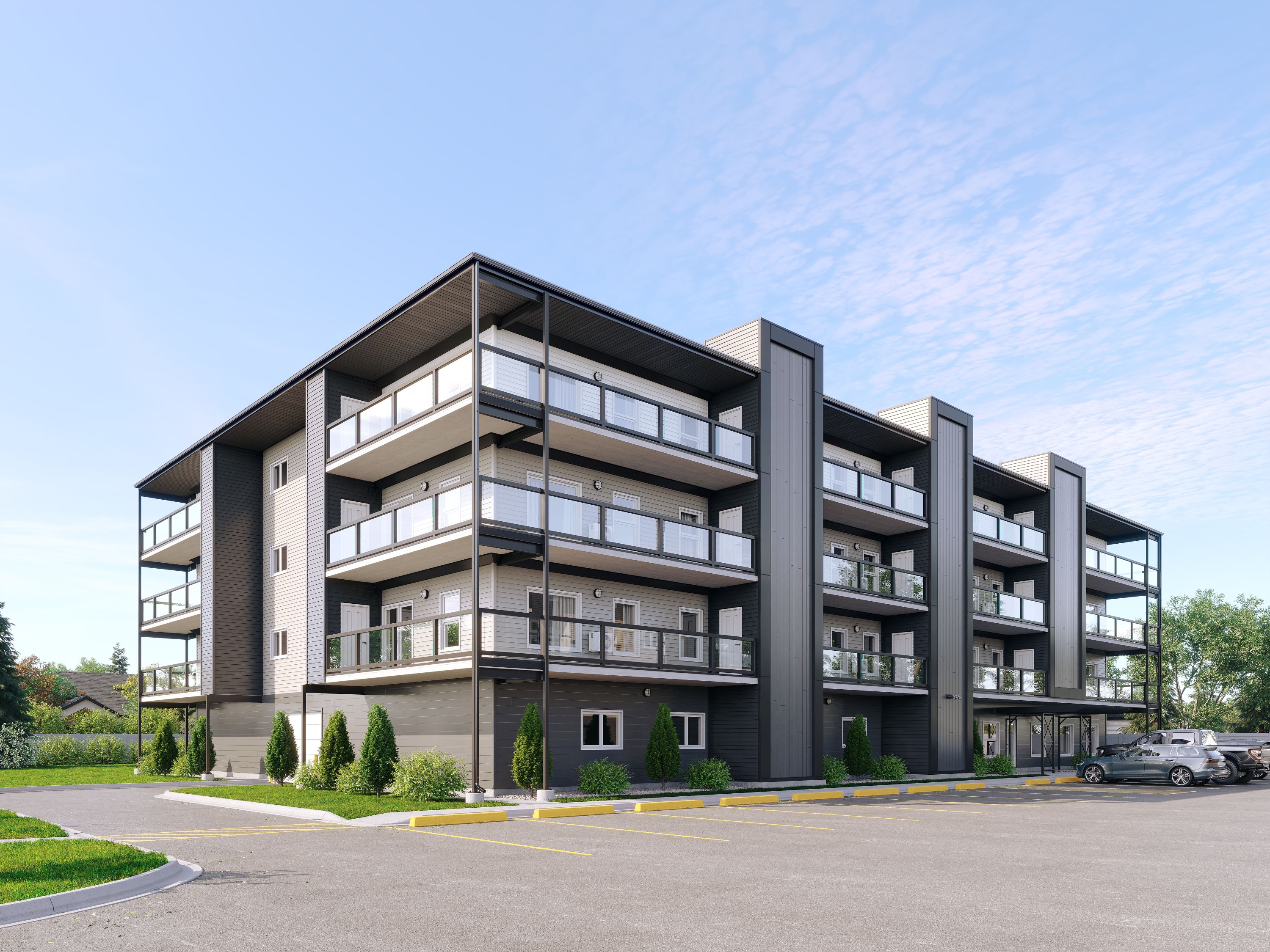 image of a residential skyscraper
