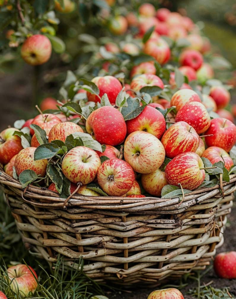 Red apples
