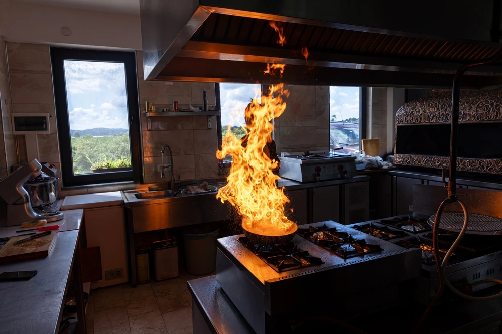 Commercial kitchen fire used as real-world incident data for Z-SPARK ingestion and non-weather fire risk analysis.