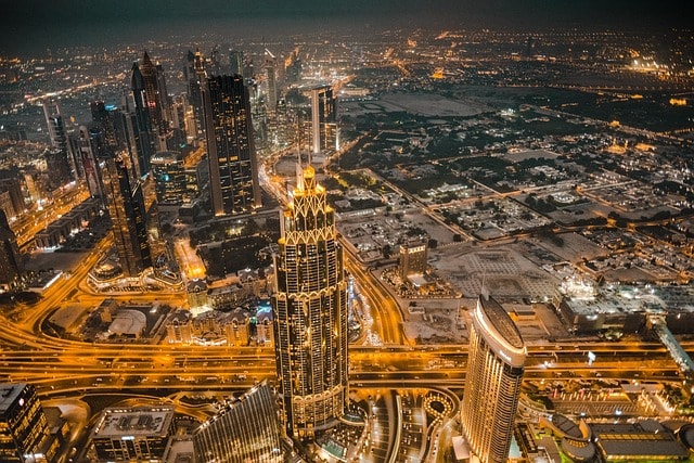 dubai, emirates, burj khalifa, skyline, city, night, view, architecture, modern, downtown, dubai, dubai, dubai, dubai, dubai, burj khalifa
