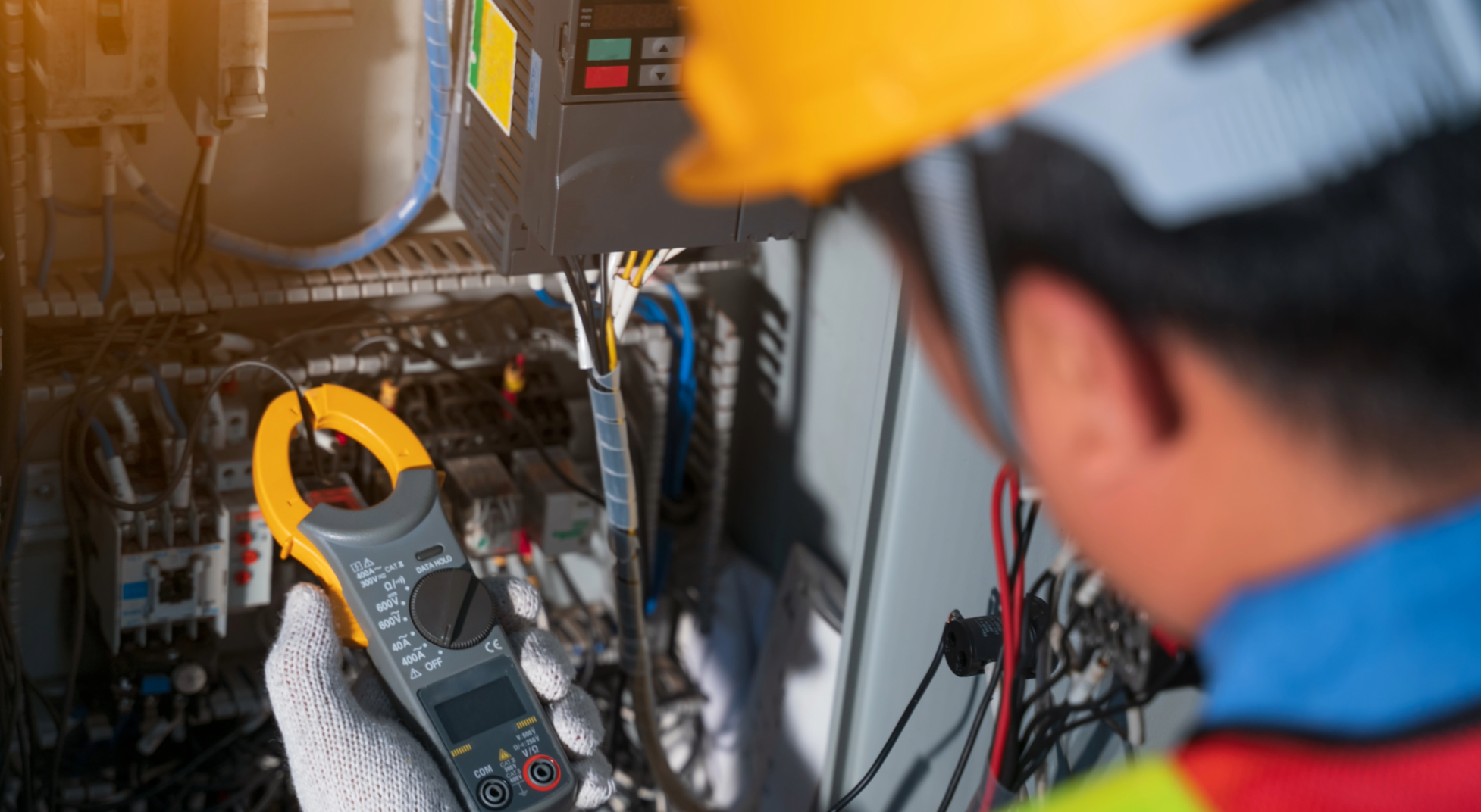 image of a marine engineer inspecting engines