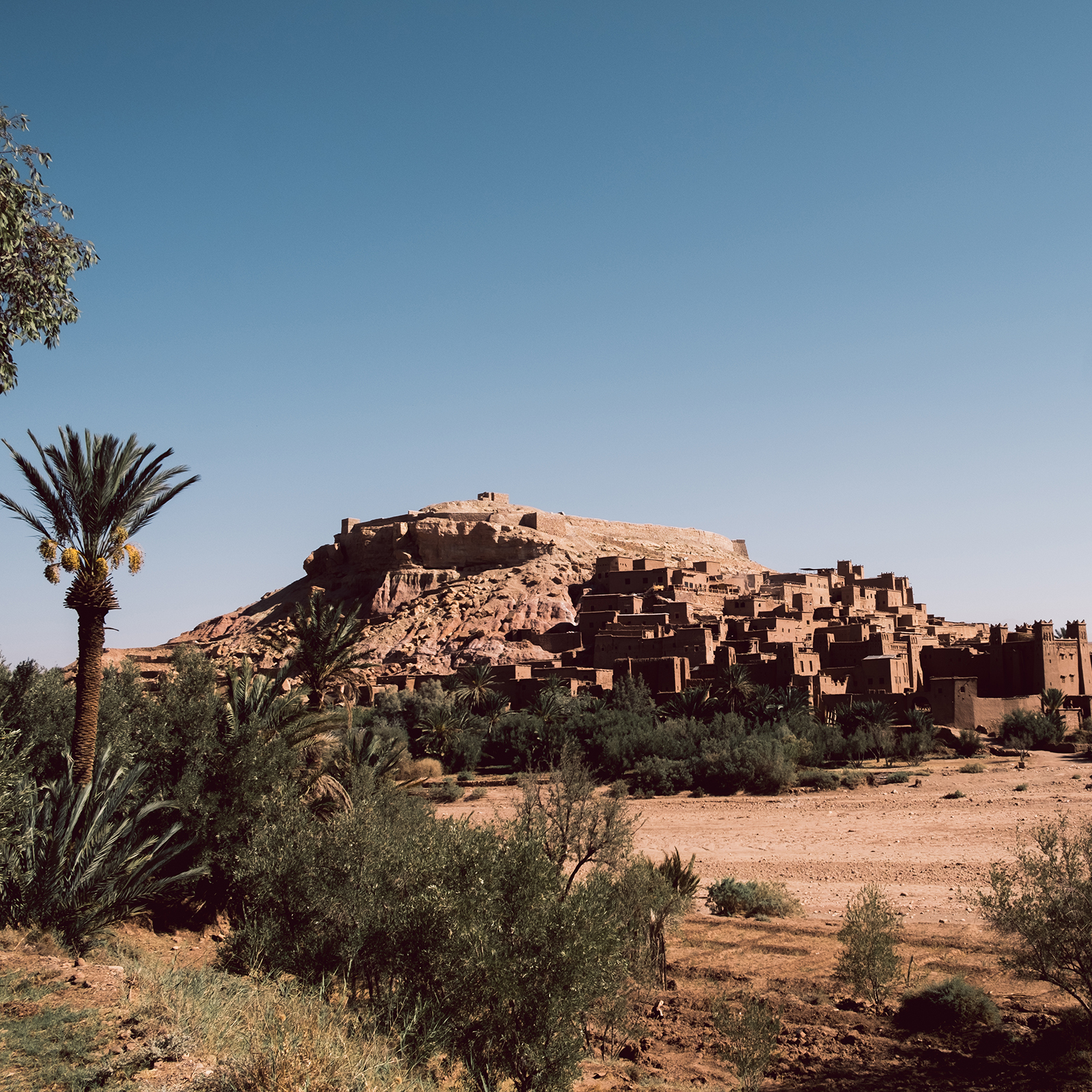 Ait Benhaddou Valley during a private guided trip with Moroccan Guides Travel a tave agency based in Morocco that offers luxury guided private trips across Morocco.