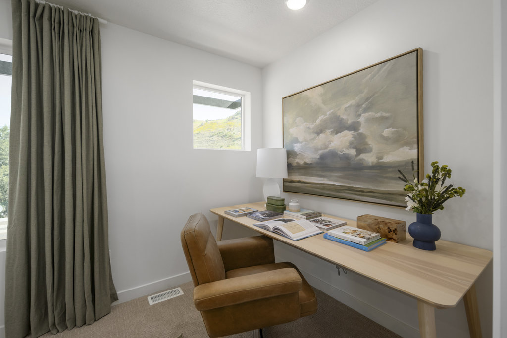 desk area