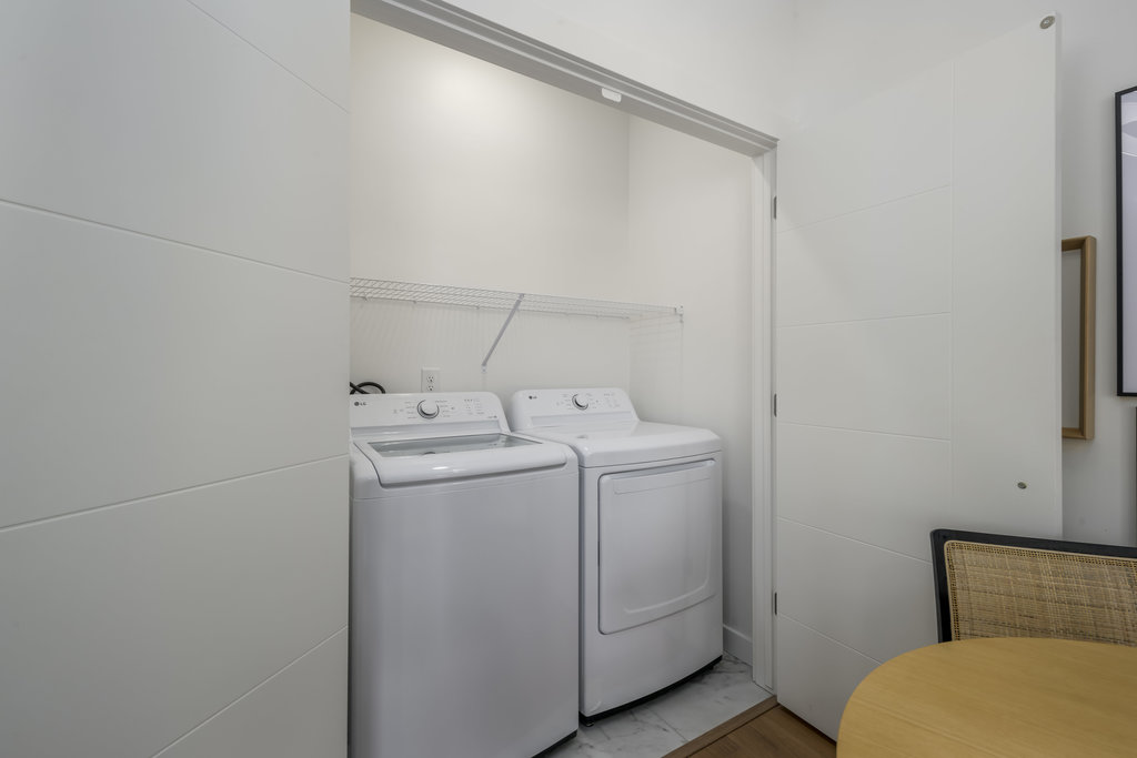 laundry closet