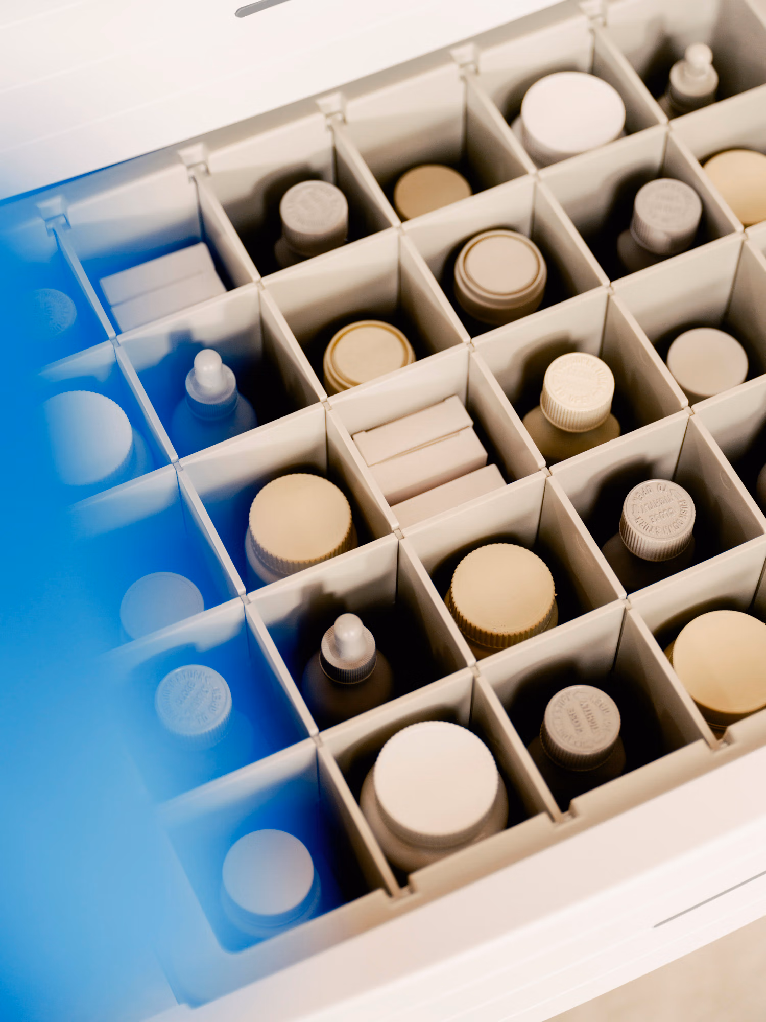 Cubex drawer slots