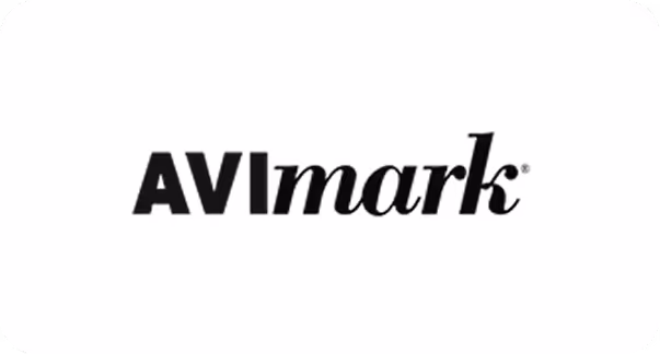 AVImark logo text in black on a white background.