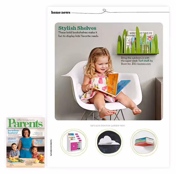 Photography focused print ad published in Parents Magazine.