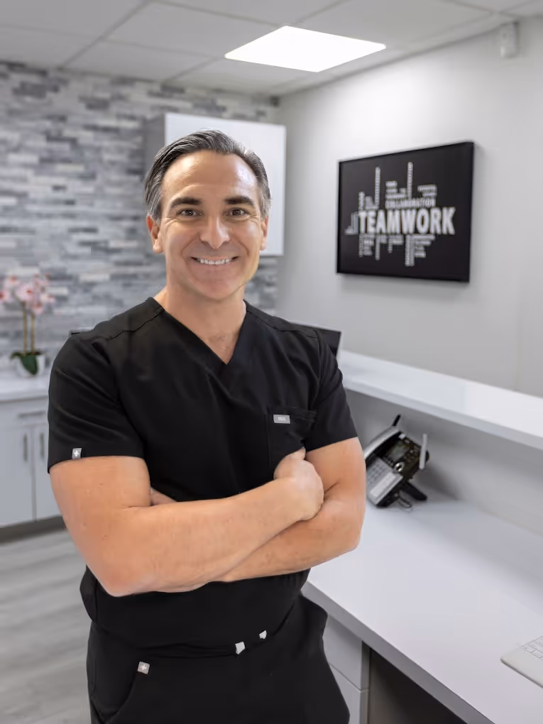 [headshot] image of customer giving a testimonial (for a ai biotech company)