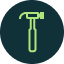 Icon of a hammer