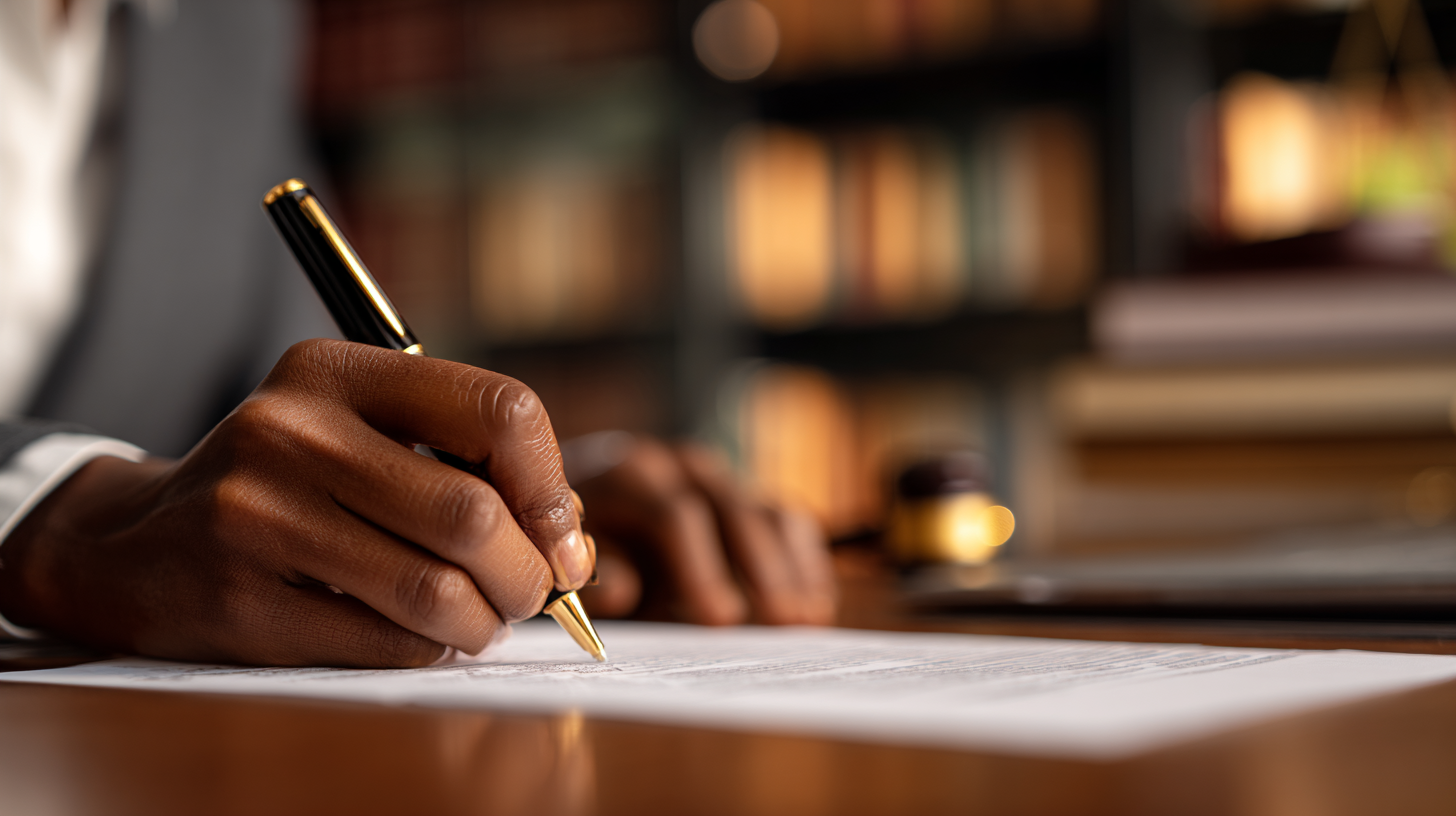 hand-writing-on-desk