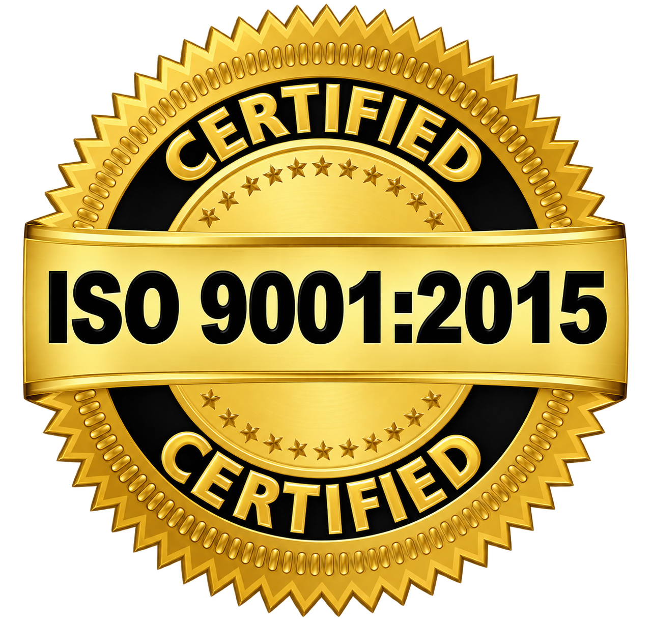 ISO 9001:2015 certified