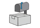 Mailbox illustration icon