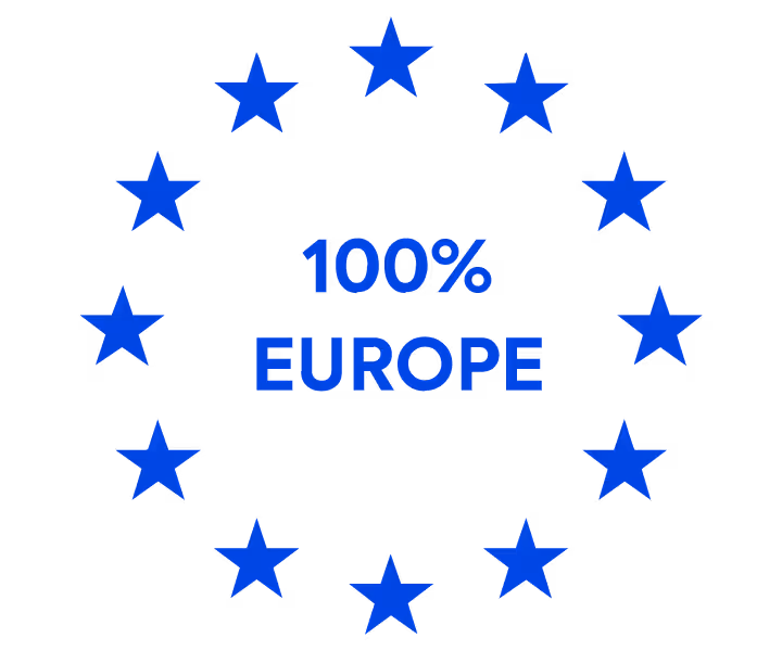 Logo van 100% europe