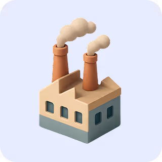 Icon van een fabrikant