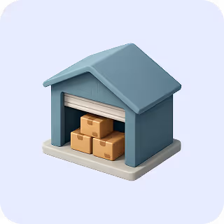 Icon van een groothandel