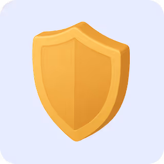 icon van een schild