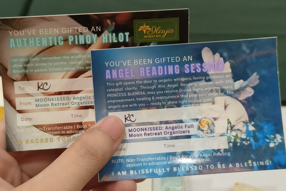 MoonKissed Retreat Special Kit Inclusions