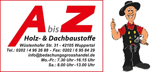 A bis Z Holz- & Bedachungsgroßhandel GmbH