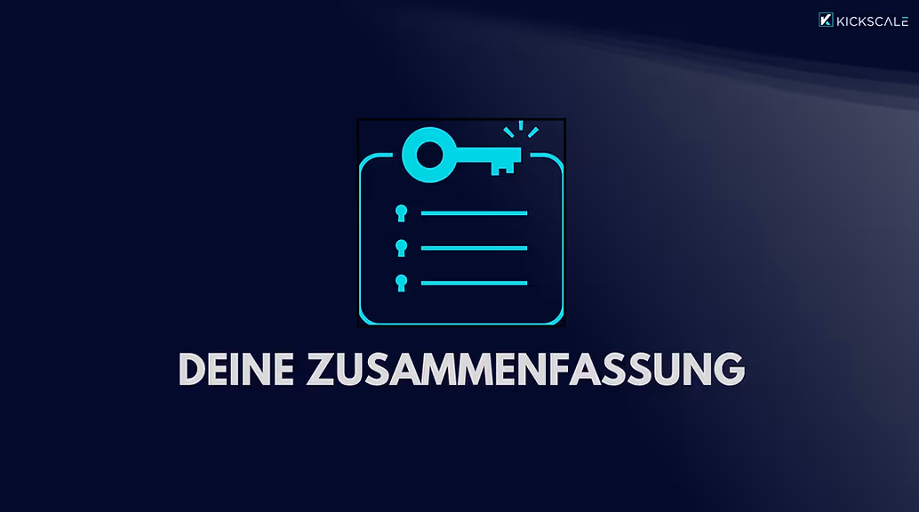 Verkaufsgespräch Zusammenfassung