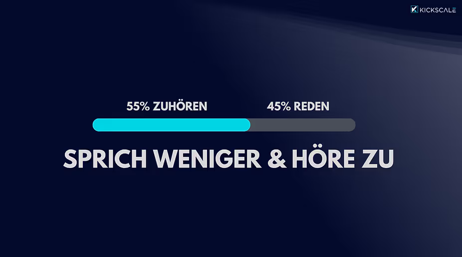 Einwandbehandlung - Höre gut zu