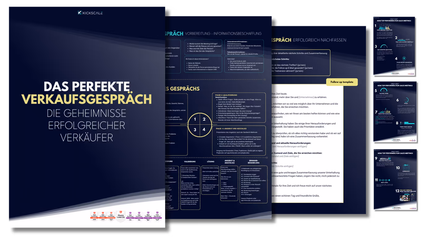 Sales Meeting Cheat Sheet (Sales Demo)