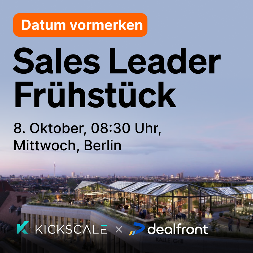Sales Leader Frühstück in Berlin
