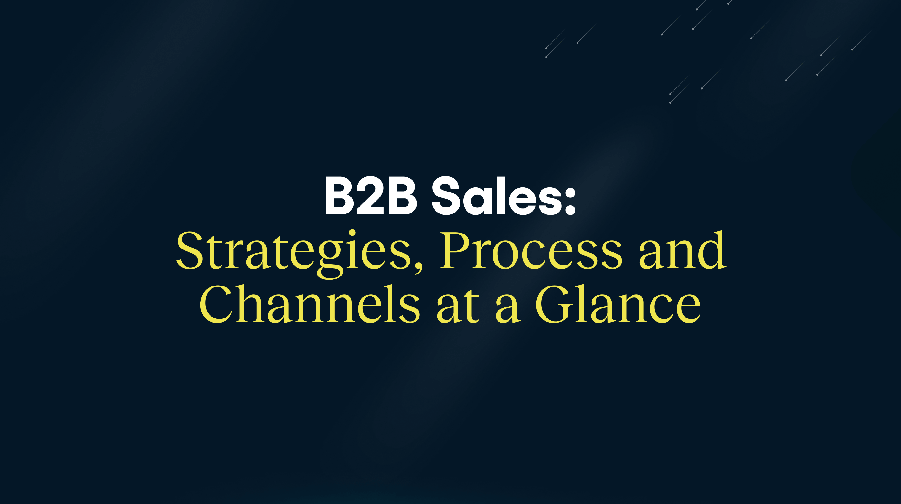 b2b sales blog post en