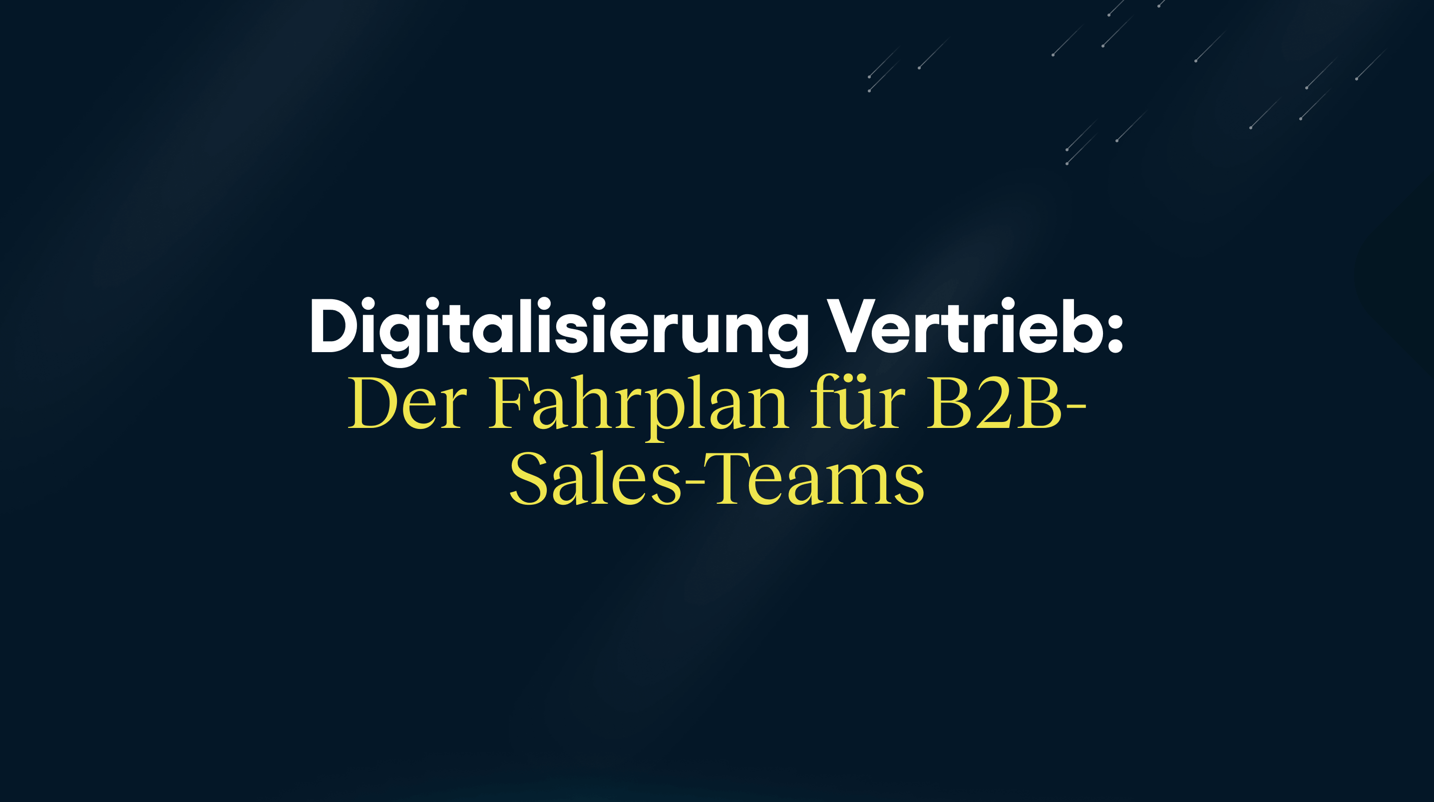 Kickscale Digitalisierung Vertrieb
