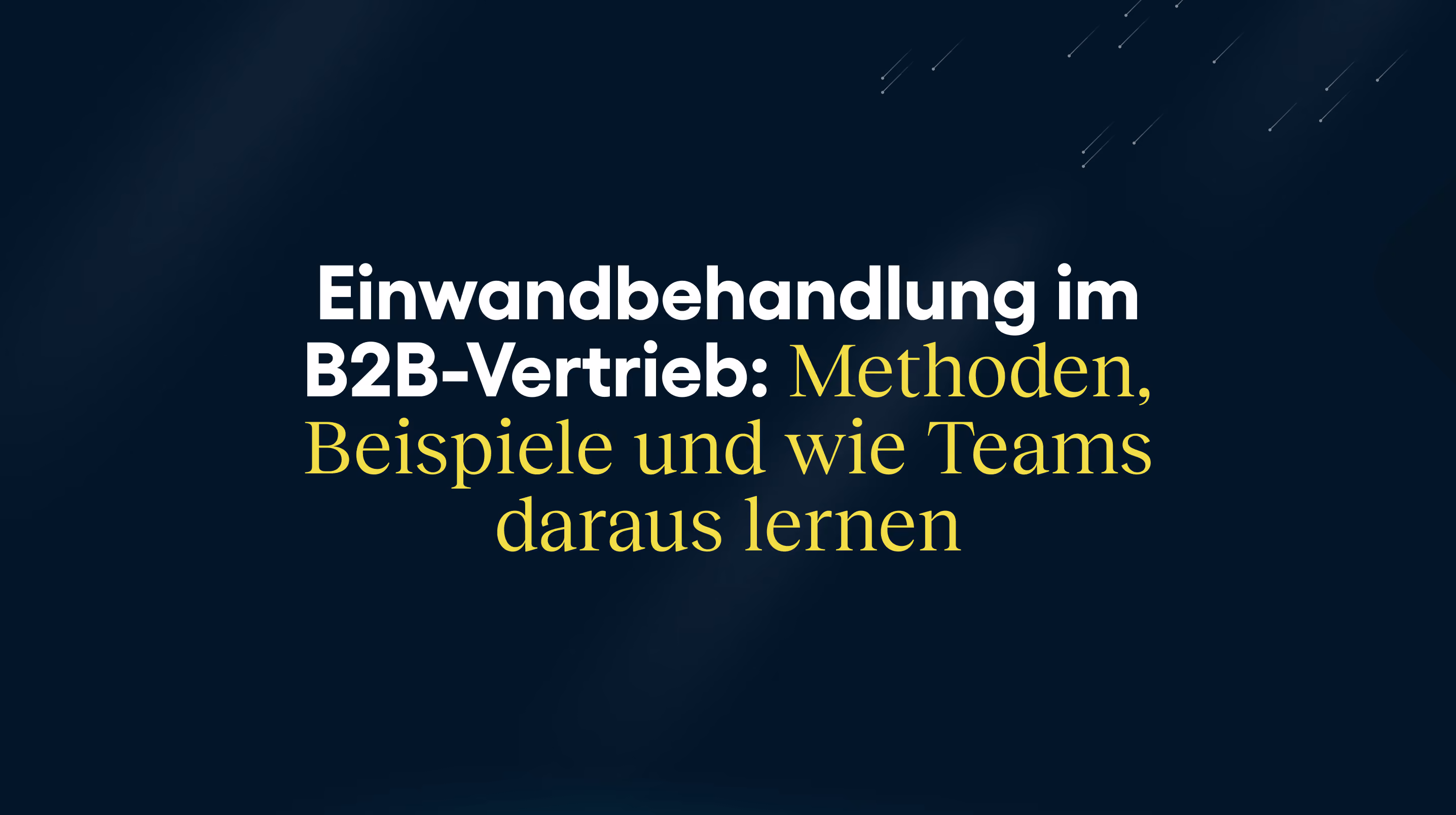 Kickscale Objection Handling EN