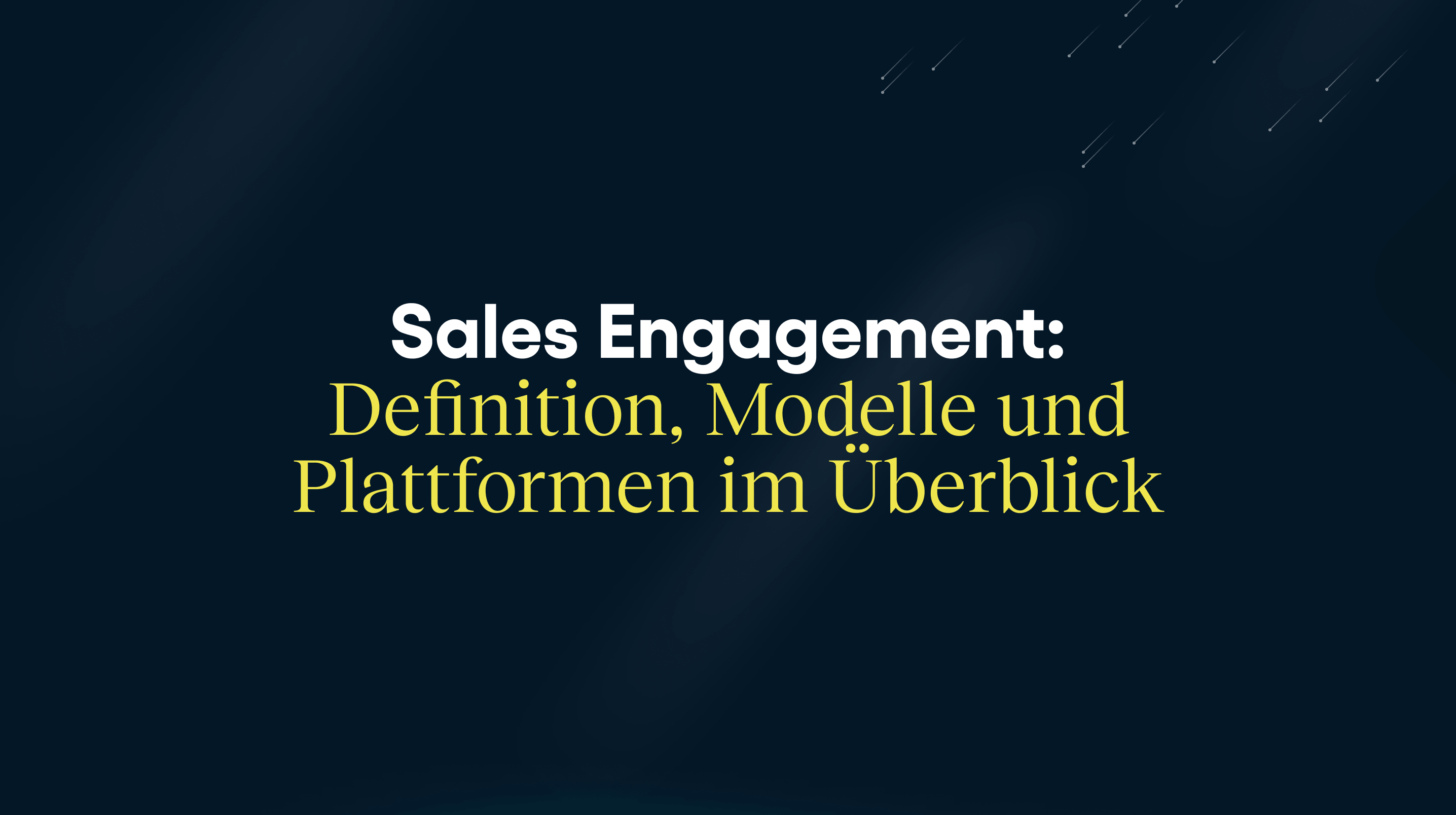 Sales Engagement DE Kickscale
