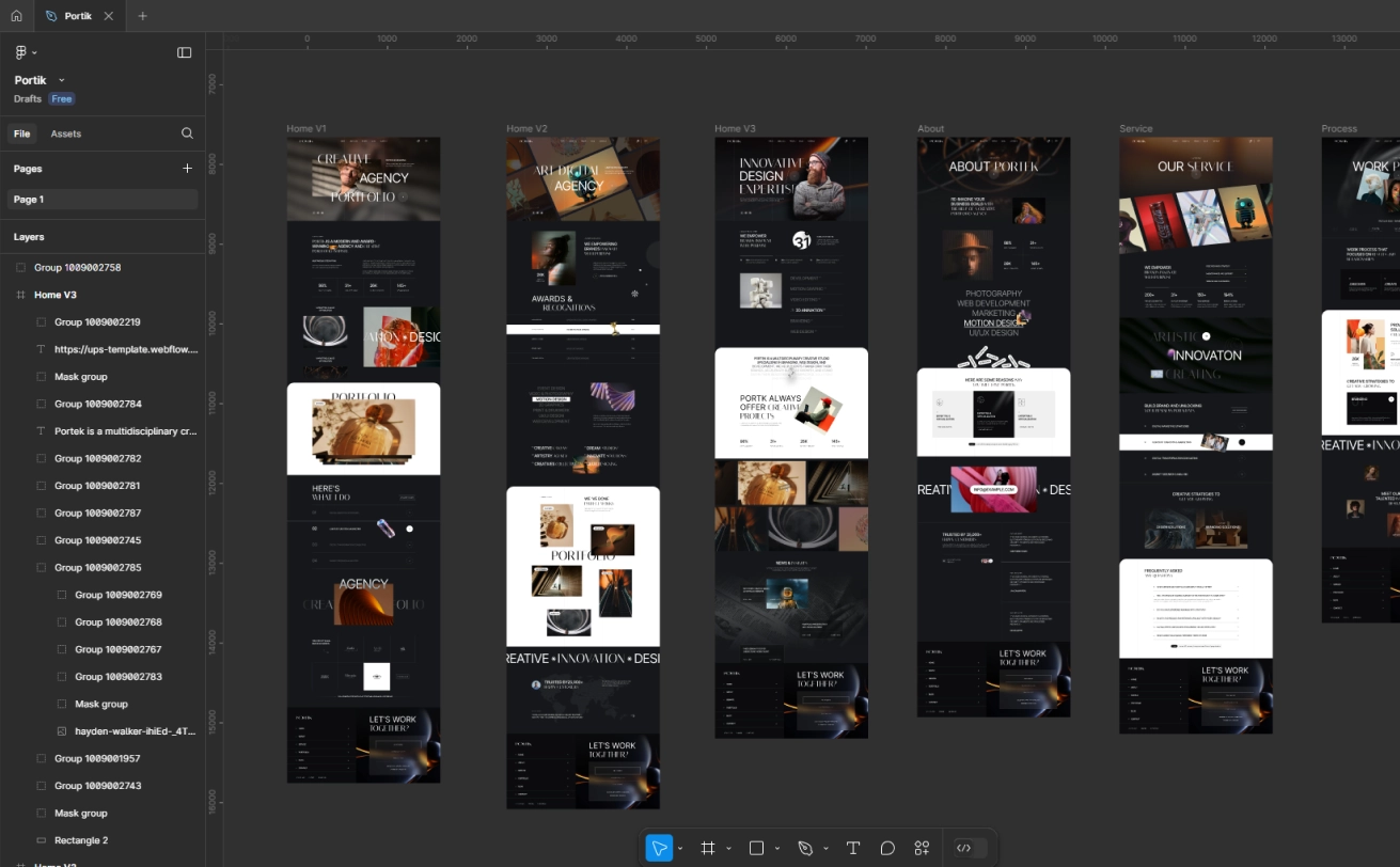 all pages