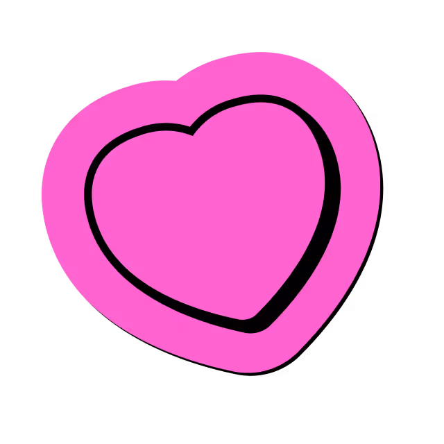 Sticker Heart Love