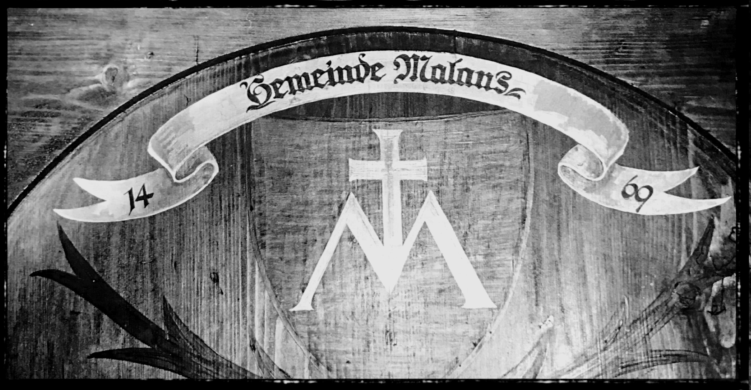 Altes Wappen der Gemeinde Malans