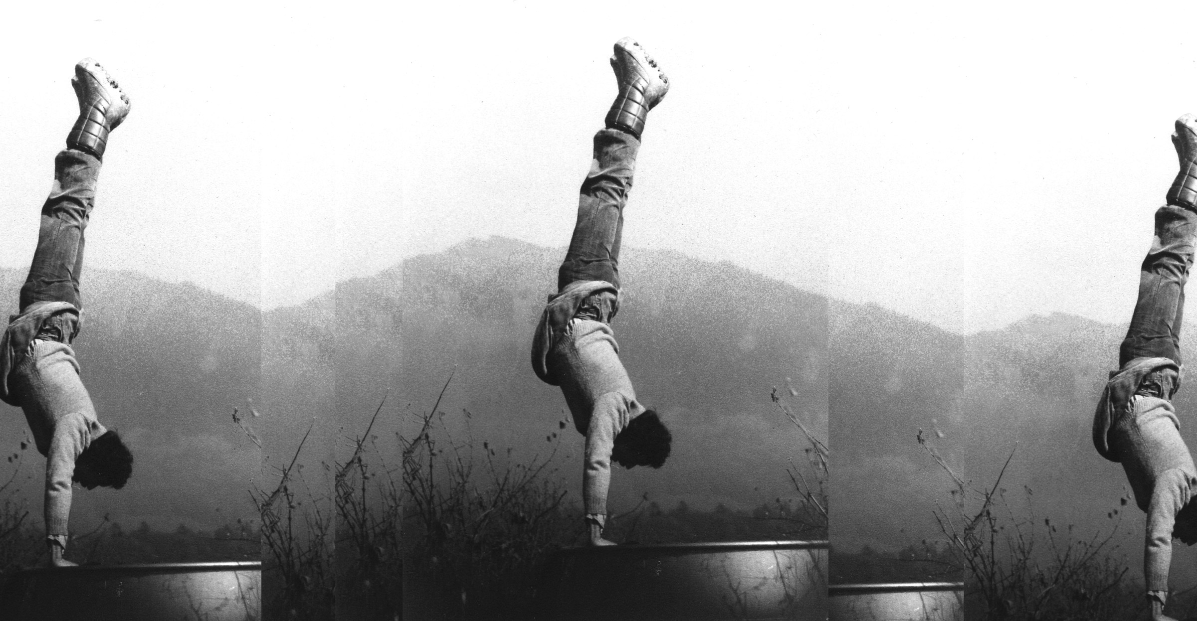 Bild von Georgs Handstand