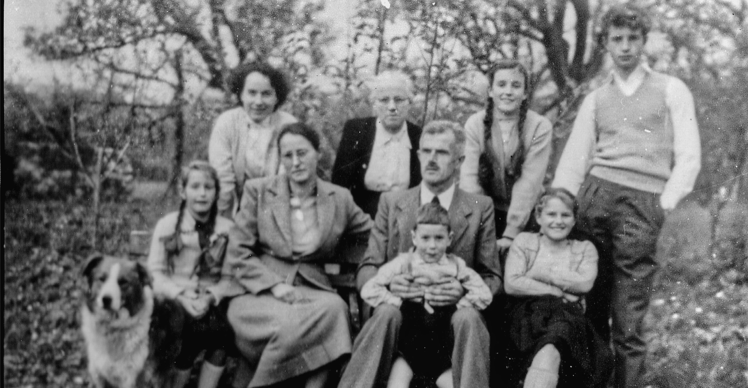 Familienbild der dritten Generation Fromm