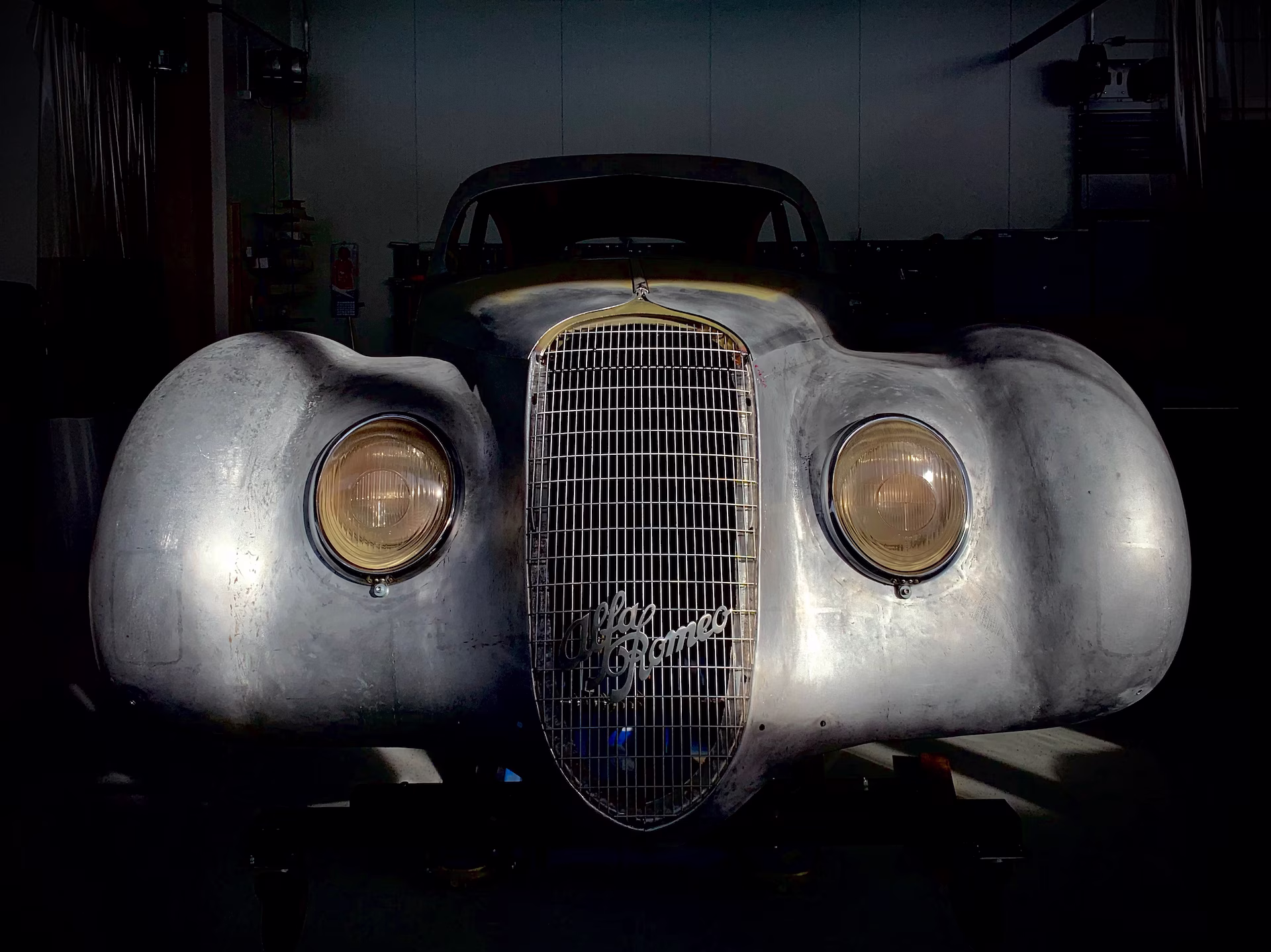 The Alfa Romeo 6C name was used on road, race, and sports cars produced between 1927 and 1954 by Alfa Romeo; the "6C" name refers to the six cylinders of the car's straight-six engine. 
