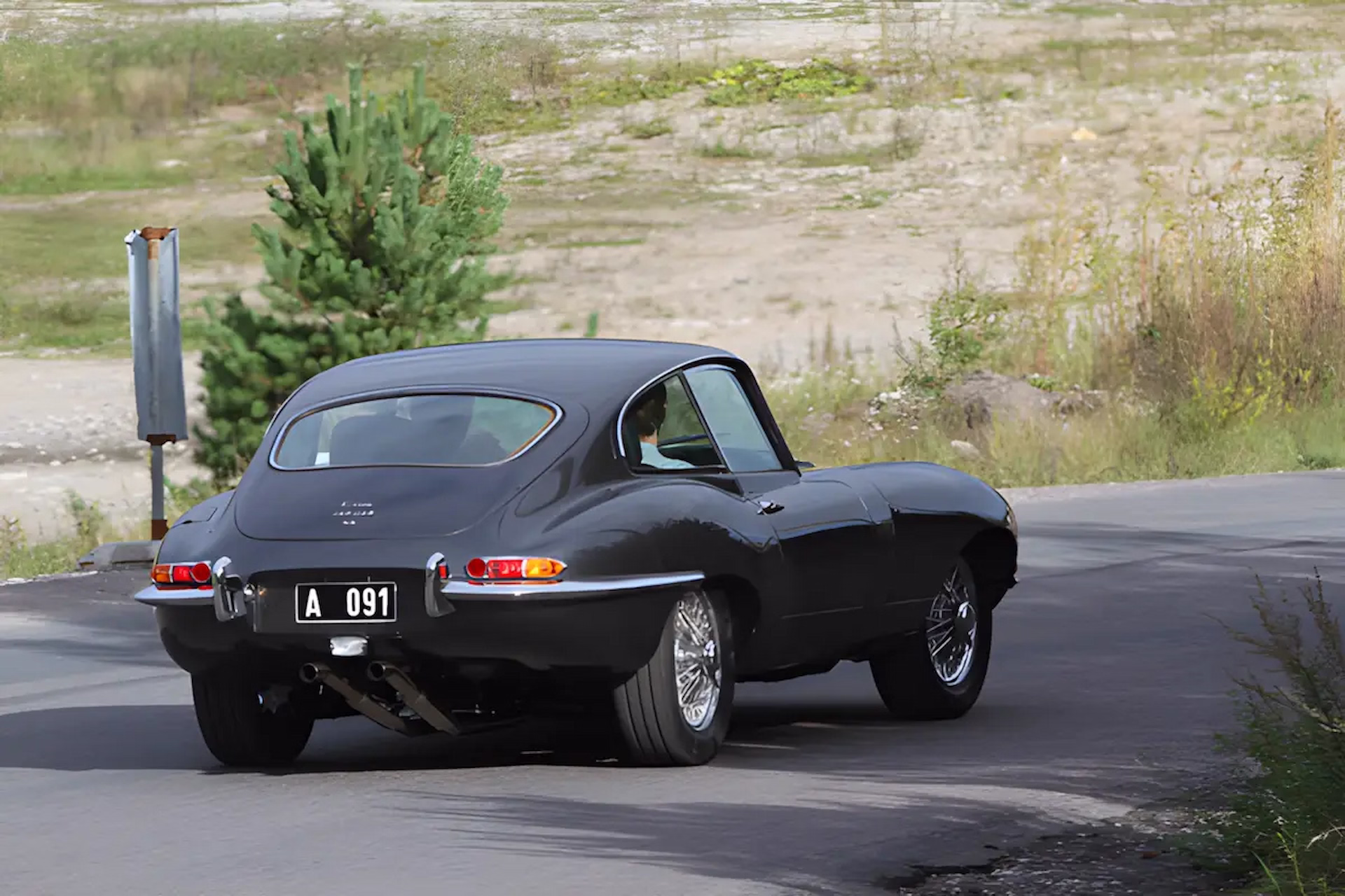 The Jaguar E-Type Series 1 was first introduced in 1961, and it almost immediately became a beloved favorite among the rich and beautiful.