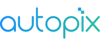 Autopix Logo with blue and green gradient