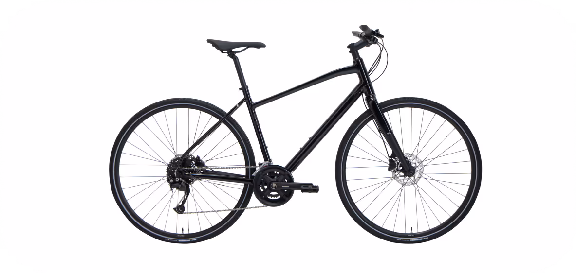 Bike on white background