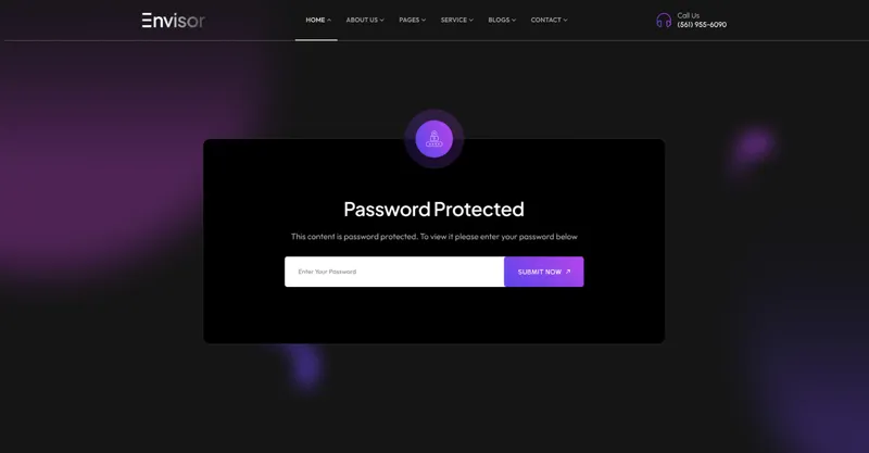 Password Protected