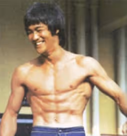 Bruce Lee obliques