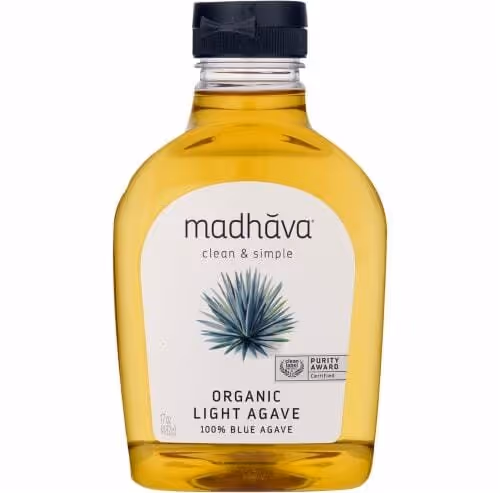 Madhava Organic Light Blue Agave Nectar, 17 oz - Foods Co.