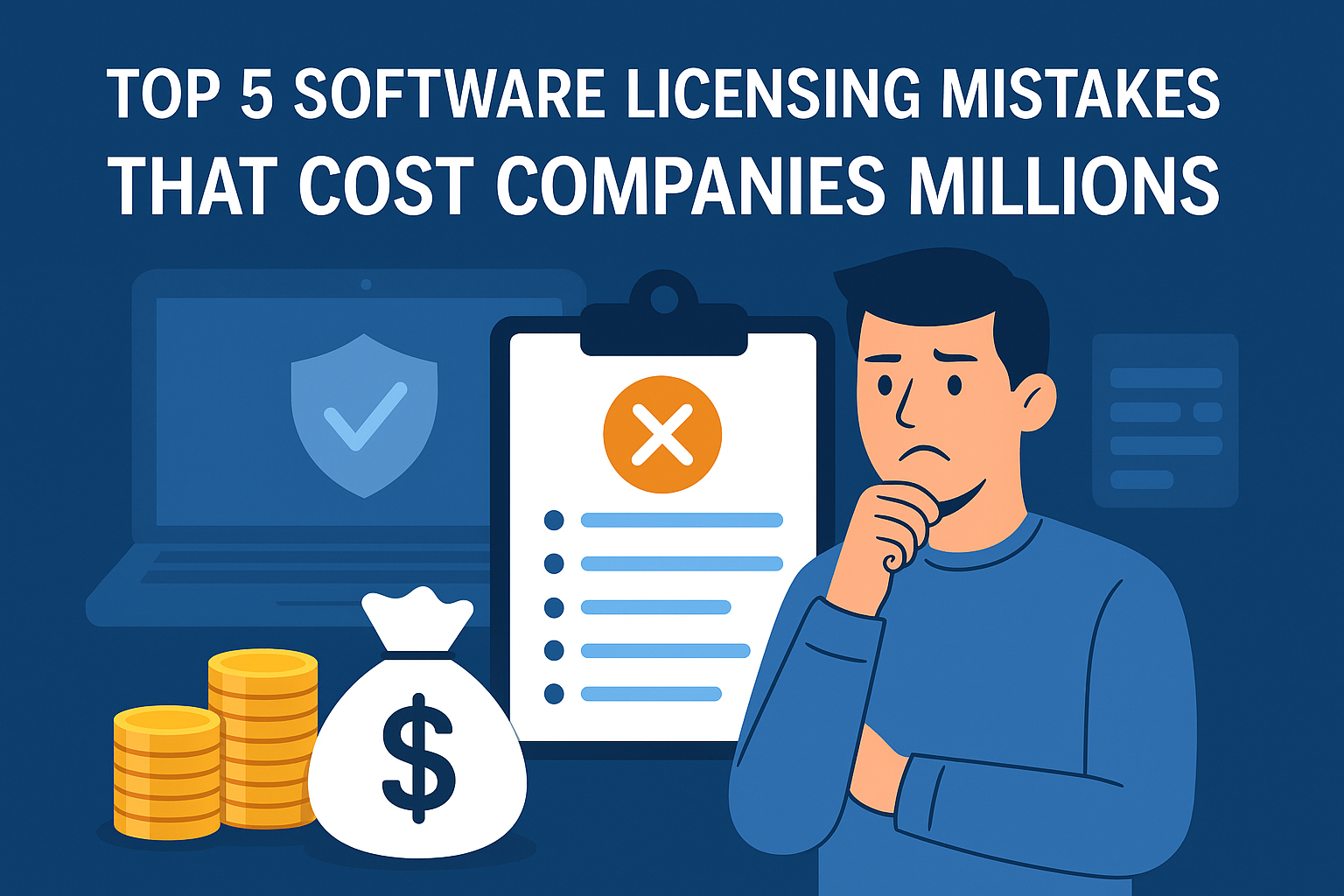 Top 5 Software Licensing Mistakes That Cost Companies Millions