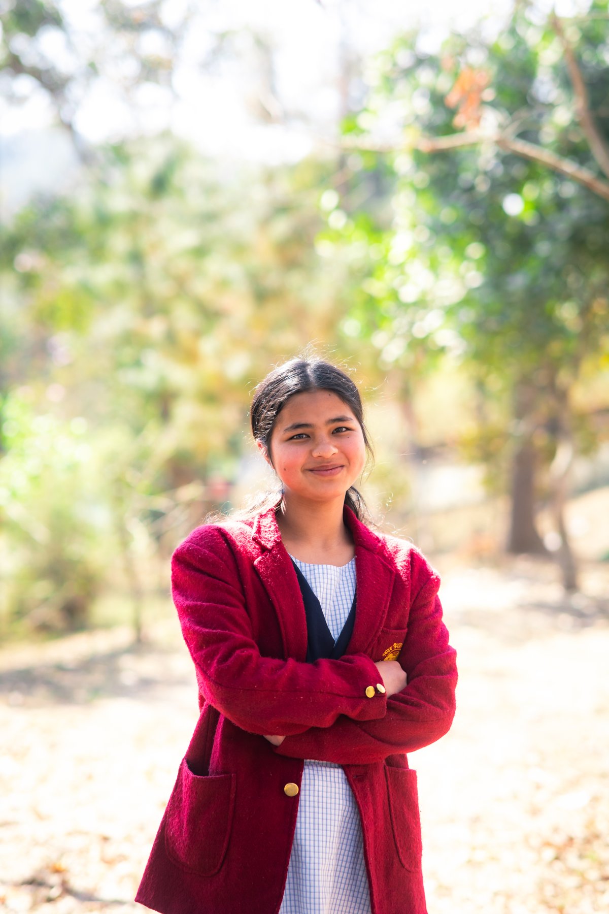 Portrait of Ridiekmen Lamare, a JNV Kohima NEET student