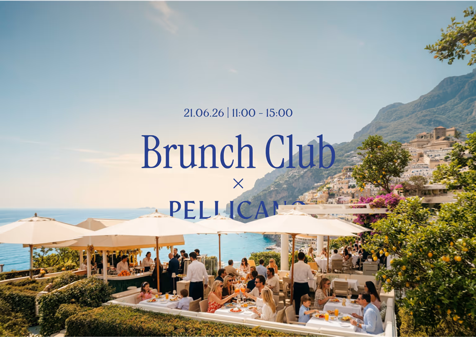 Flyer für Event Brunch Club X Pellicano am 21.06.26