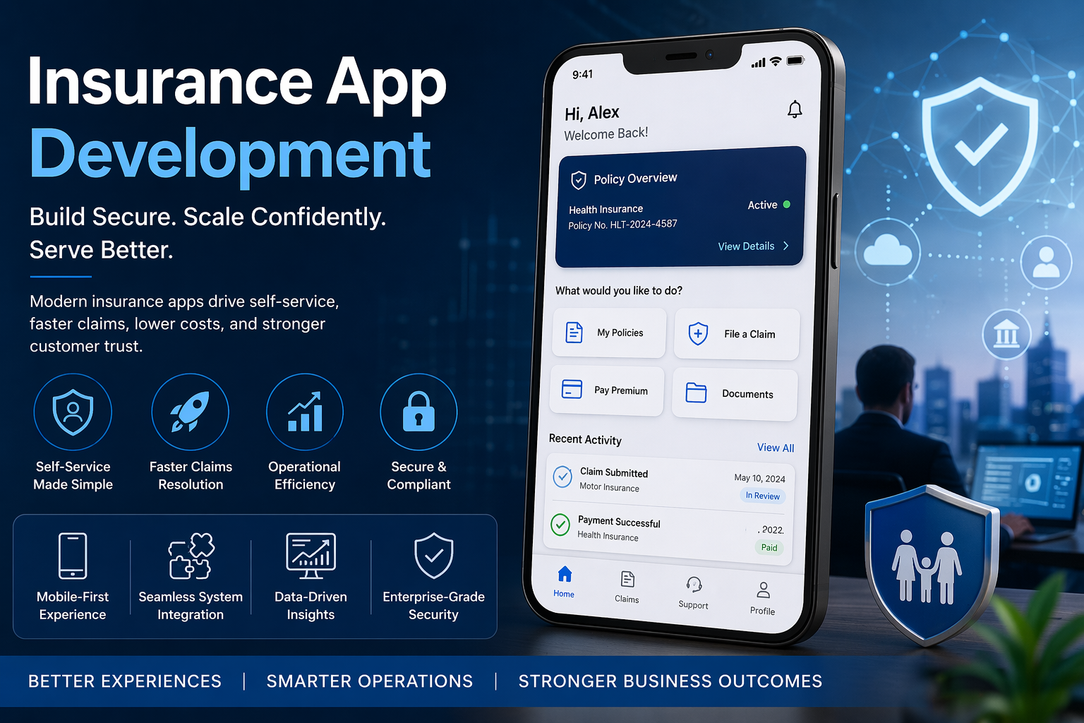 Enterprise Insurance App Development: Features, Cost & Compliance