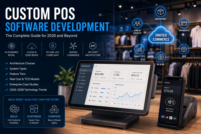 Custom POS Software Development Guide 2026 Costs & Trends
