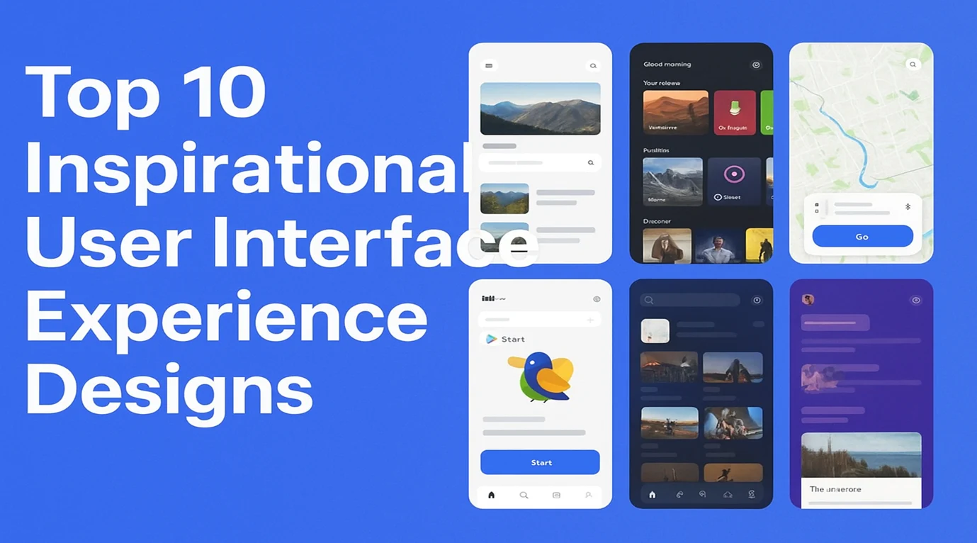 Top 10 Inspirational User Interface Designs