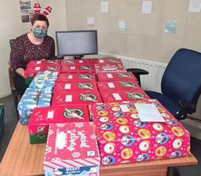 Employees Support Samaritan’s Purse Christmas Shoe Box Appeal