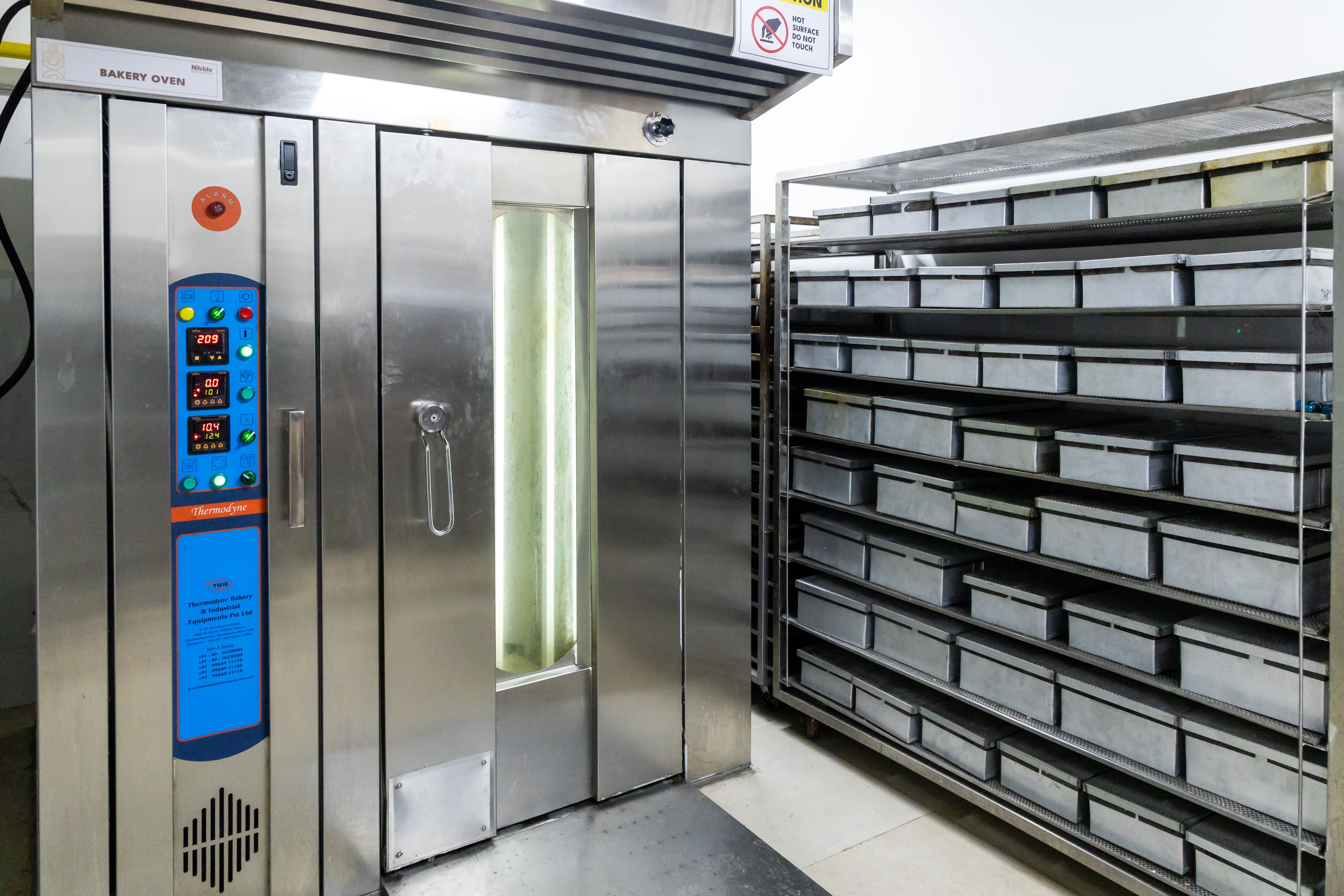 Blast chillers to preserve freshness at Nibble Foods central kitchen